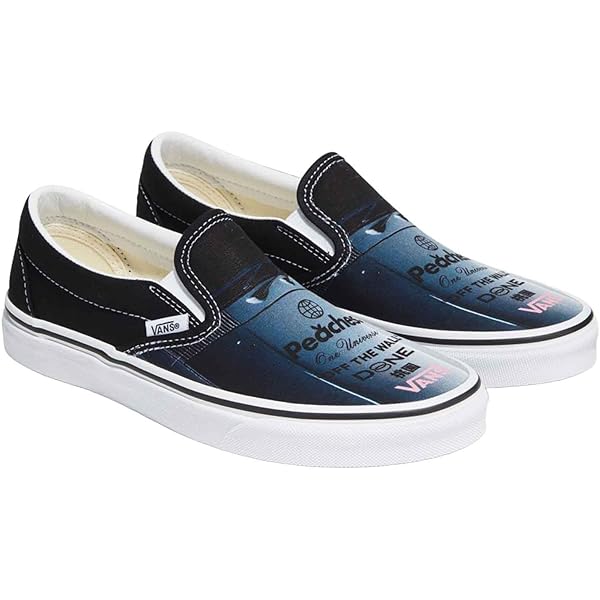 Amazon | Vansクラシックスリッポン カラー: ブラック | Vans